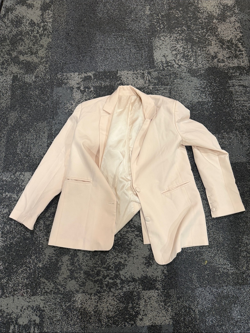 Light Pink Women's Blazer Jacket - Brand Unspecified